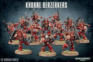 Chaos Space Marines: Khorne Berzerkers